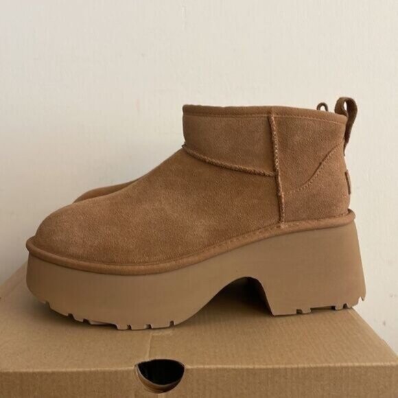 UGG Classic Ultra Mini New Heights chestnut - Picture 6 of 8